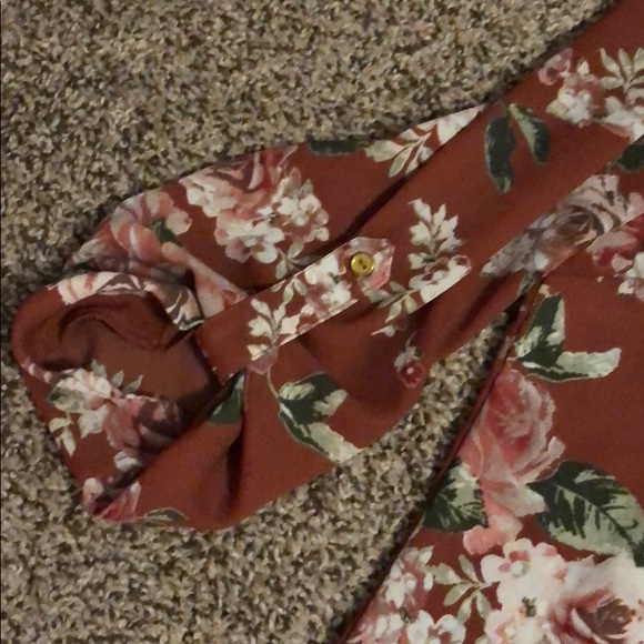 Rue 21 dress floral shirt - Picture 3 of 3
